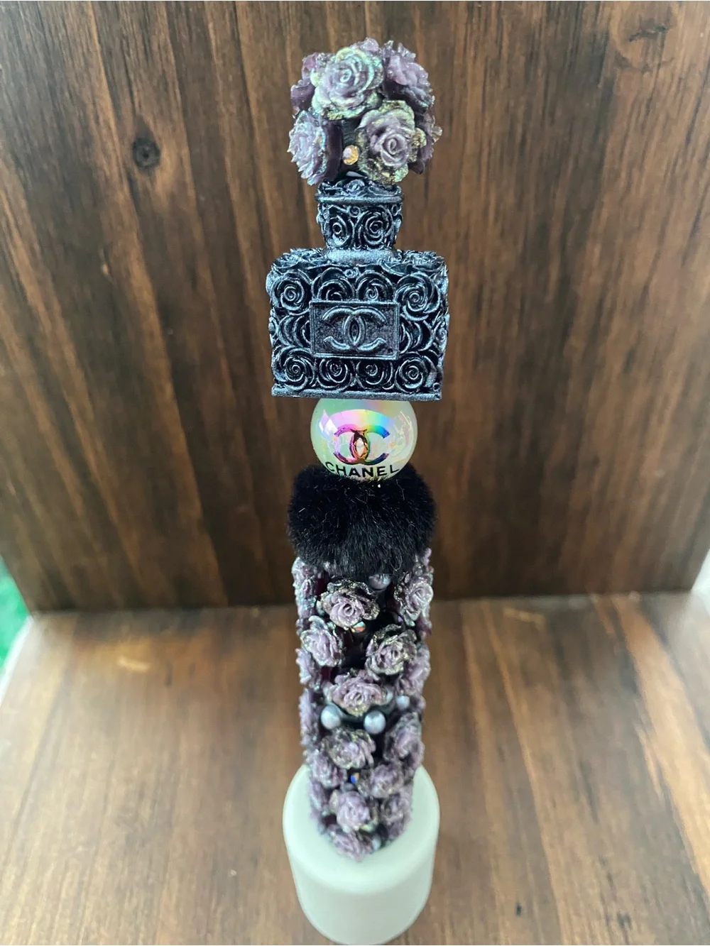 New Floral Beaded Pen